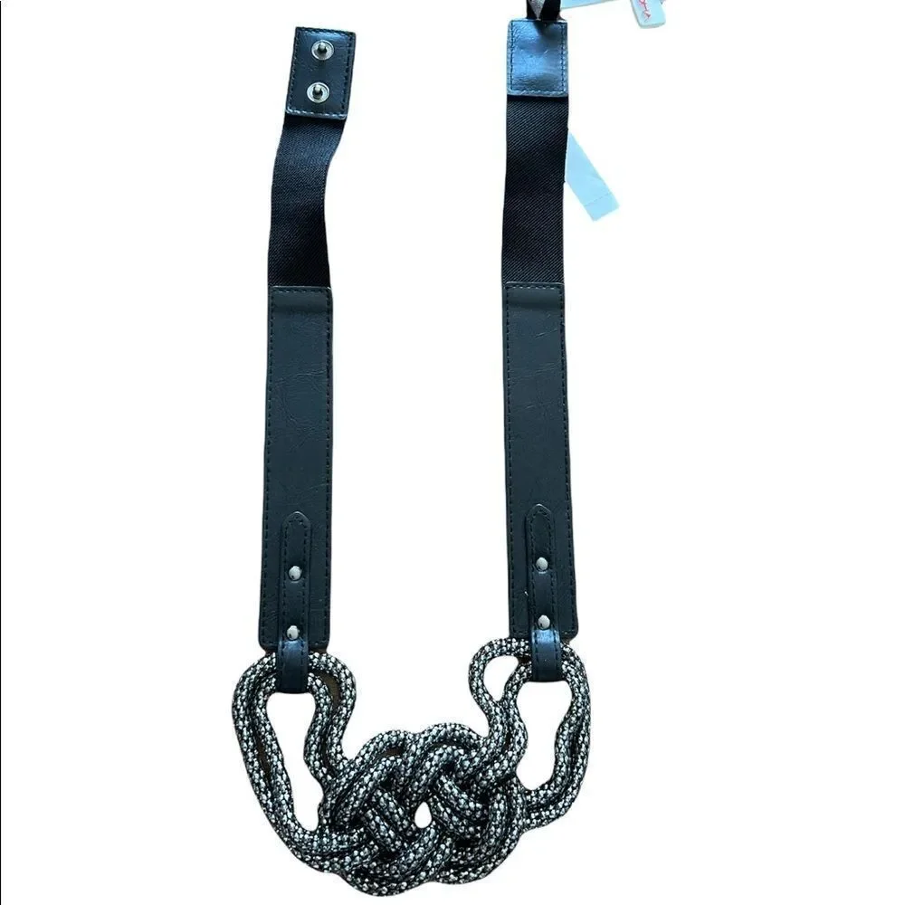 Big Buddha knotted chain stretch belt